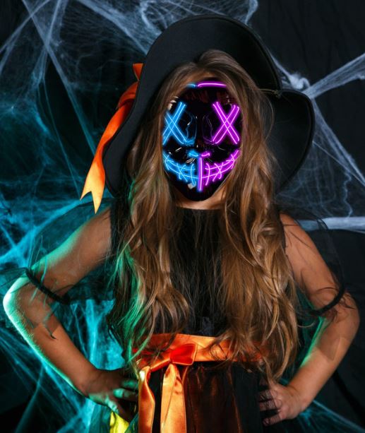Pegason LED Halloween Mask