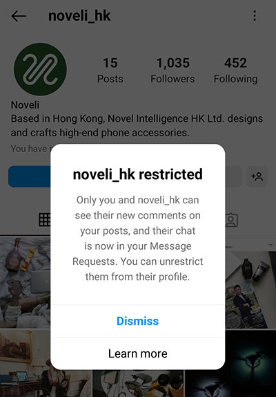 instagram-restrict-from-profile