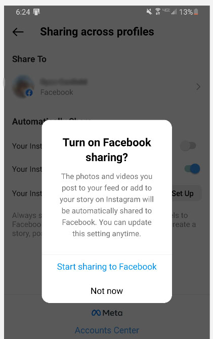 link-instagram-and-facebook-step-six