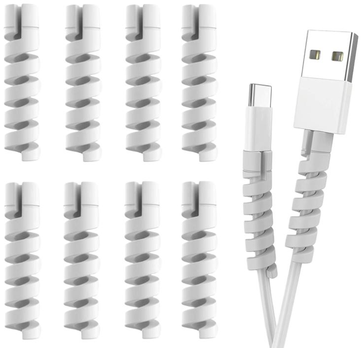 HIGGAT Spiral Phone Charge Cable Saver