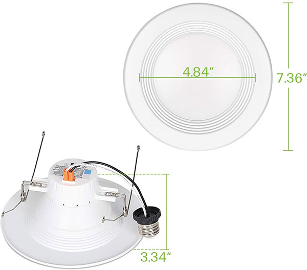 Hykolity Selectable CCT LED Recessed Lighting