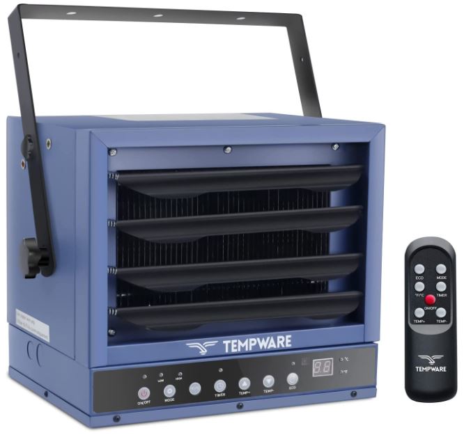 Tempware 240-Volt Electric Garage Heater