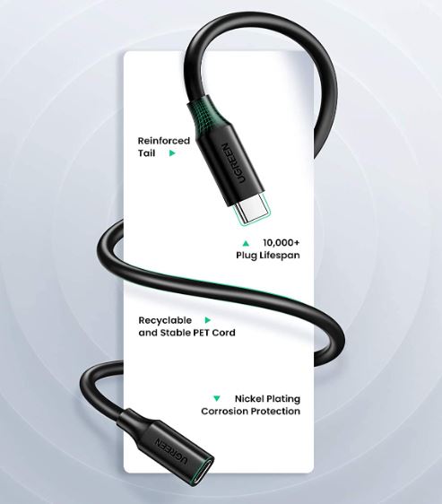 UGREEN USB Type-C Extension Cable