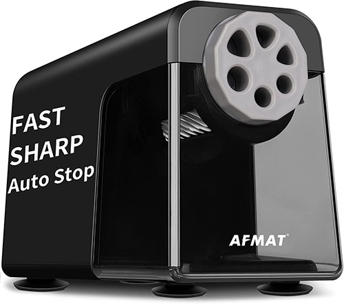 AFMAT Heavy Duty Electric Pencil Sharpener