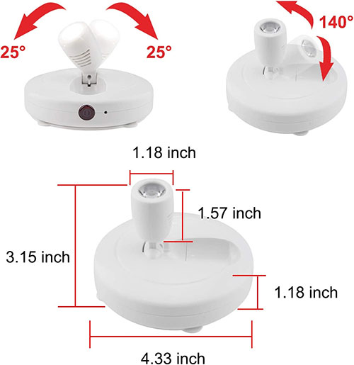 HONWELL Wireless LED Spotlights