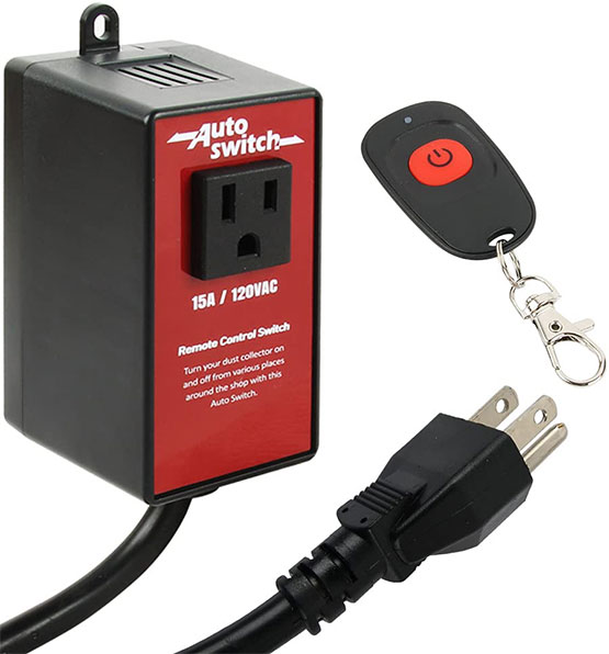 O-SKOOL 110V Wireless Remote Outlet Switch