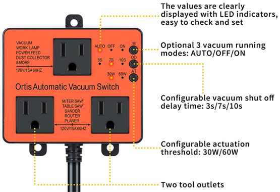 Ortis Automatic Vacuum Switch
