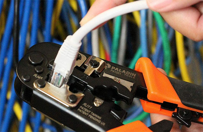 Paladin Tools Modular Data Cable Crimper