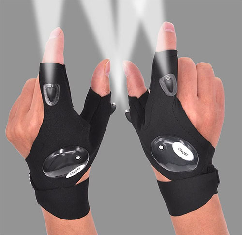 Mylivell LED Flashlight Gloves