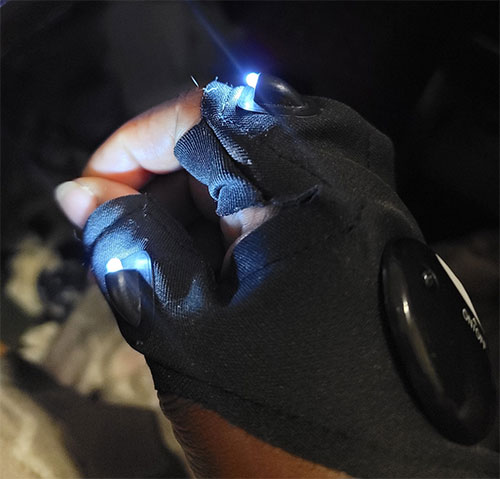 PARIGO LED Flashlight Gloves