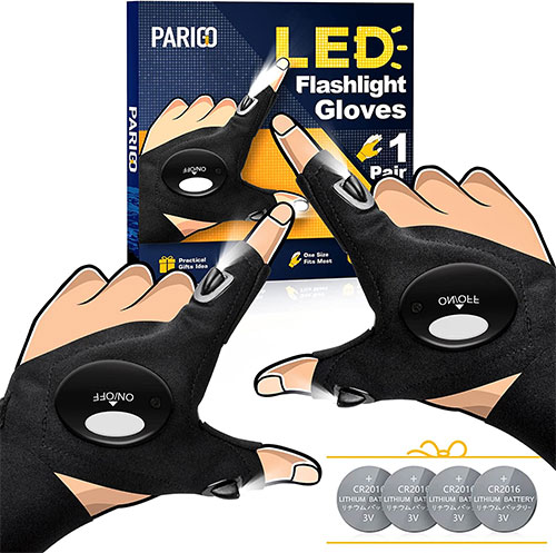 PARIGO LED Flashlight Gloves