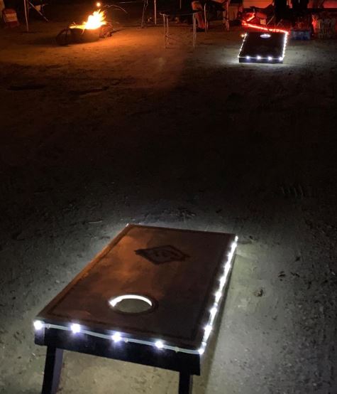 Brightz Cornhole Board Lights Set