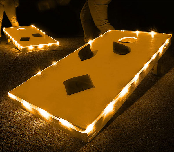 Brightz Cornhole Board Lights Set