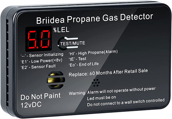 Briidea Propane Gas Detector