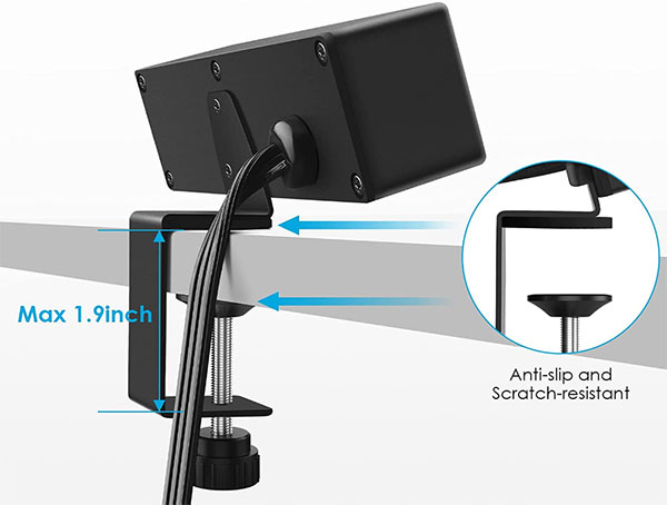 CCCEI Desk Mount Power Strip