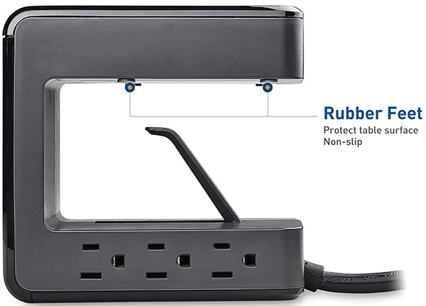 Cable Matters Desk Mount Surge Protector Power Strip