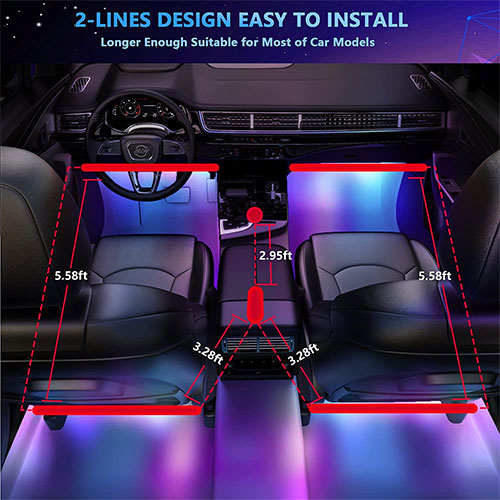 5 Best LED Car Interior Lights [2023 Guide] Nerd Techy