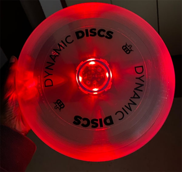 Dynamic Discs Night Glider LED Frisbee
