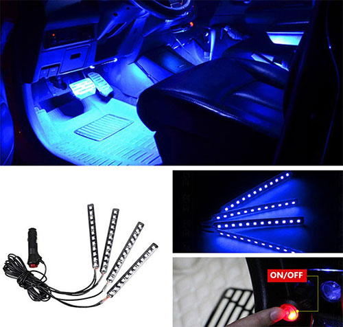 EJs Super Car Interior LED Strip Lights