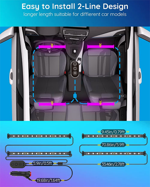 Govee Car Interior LED Lights 1 