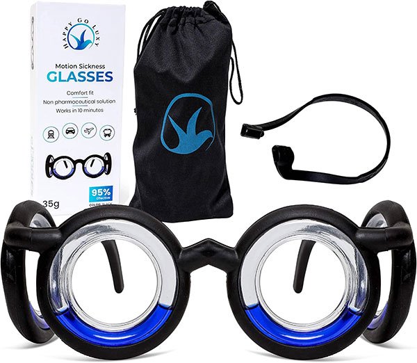 Happy Go Luxy Motion Sickness Glasses