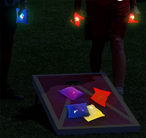 Jerify Light-Up LED Cornhole Bags