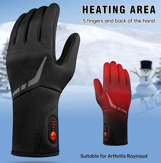 Best Thin Heated Glove Liners [Rechargeable, Battery-Powered] - Nerd Techy