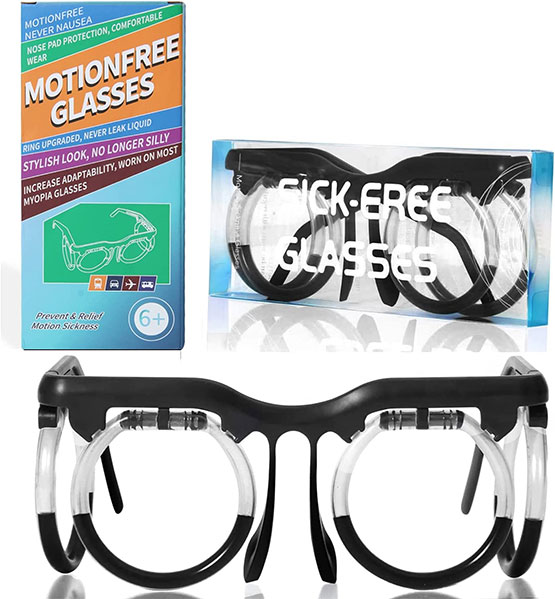 MOTIONFREE Anti Motion Sickness Glasses