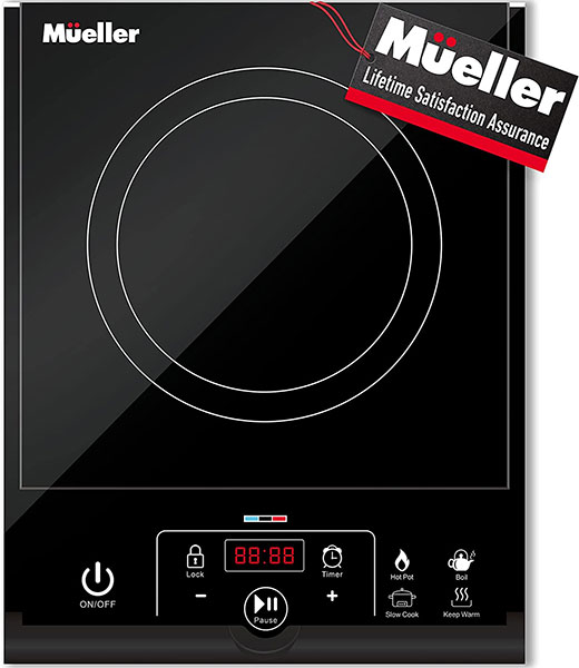 Mueller RapidTherm Portable Induction Cooktop
