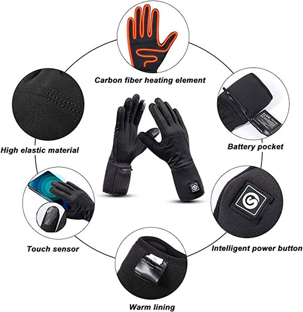 Savior Heat Heated Glove Liners