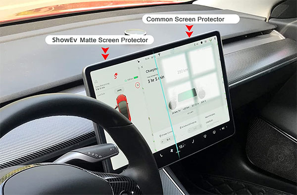 ShowEv Tesla Model Y 3 Matte Screen Protector