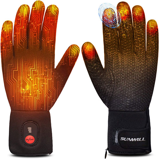 Sun Will Heated Glove Liners