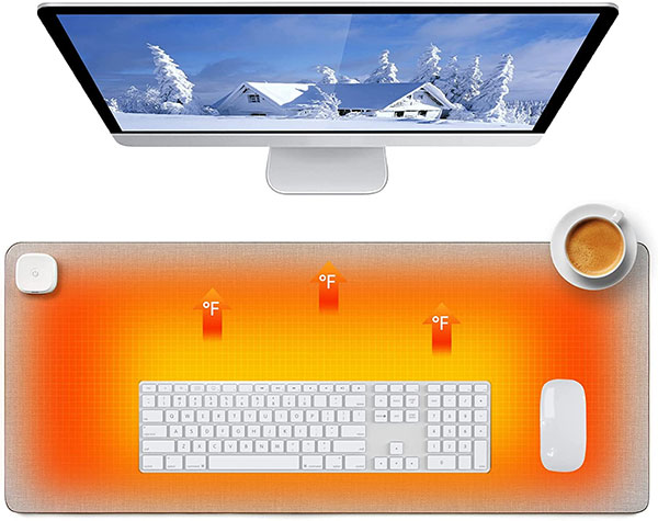 Tulpock Heated Desk Pad