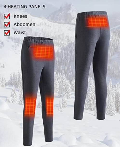 Men Women Electric Heated Underwear Suit Thermal Elastic Heating Pants  Winter Sale - Banggood USA Mobile-arrival notice