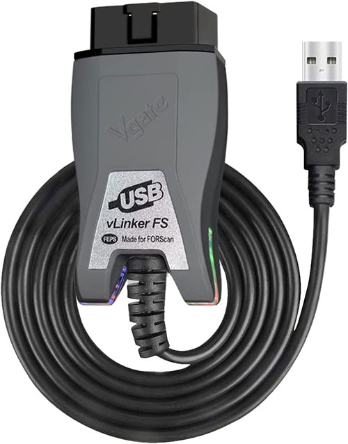 Vgate vLinker FS OBD2 USB Adapter for FORScan