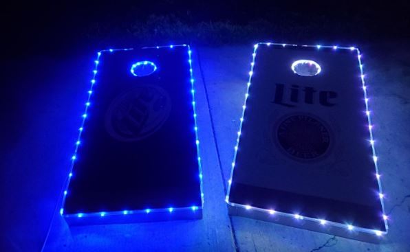 Waybelive LED Cornhole Lights