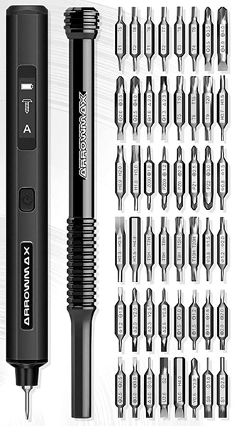 ARROWMAX Pro Plus Cordless Precision Screwdriver Set