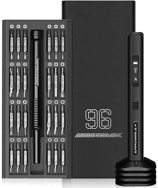 ARROWMAX Pro Plus Cordless Precision Screwdriver Set