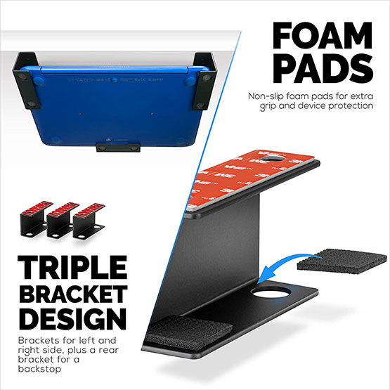 Oeveo™ Under Desk Laptop Mount: FINALLY a Home For Your Laptop