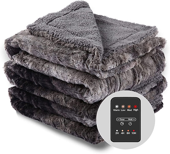 McJaw Electric Throw Blanket