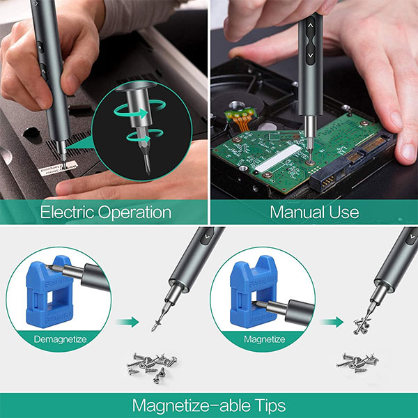 ORIA Electric Screwdriver Set