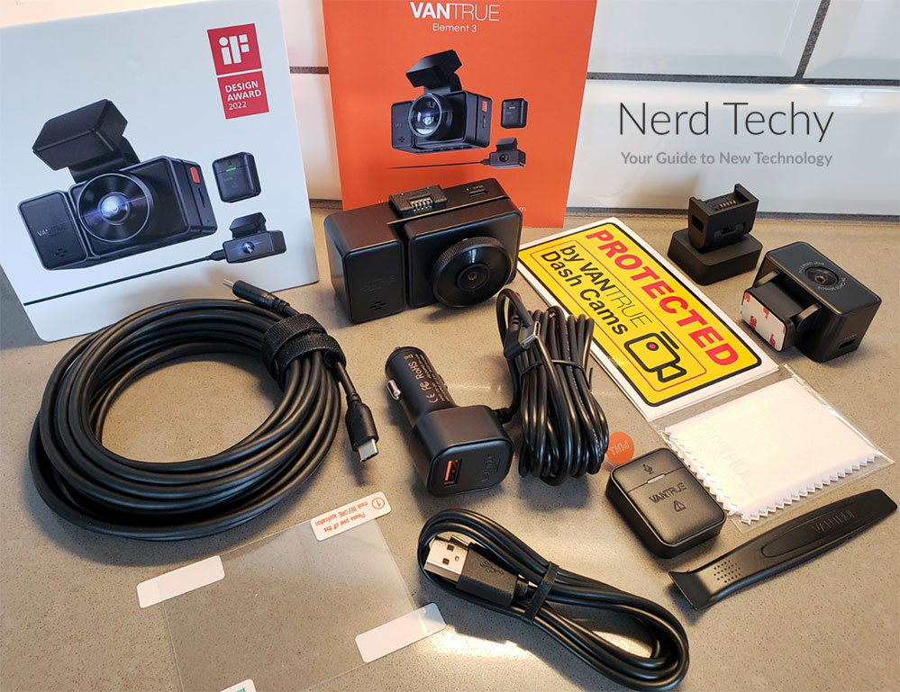 Vantrue E3 Dash Cam Review – The Gamer With Kids