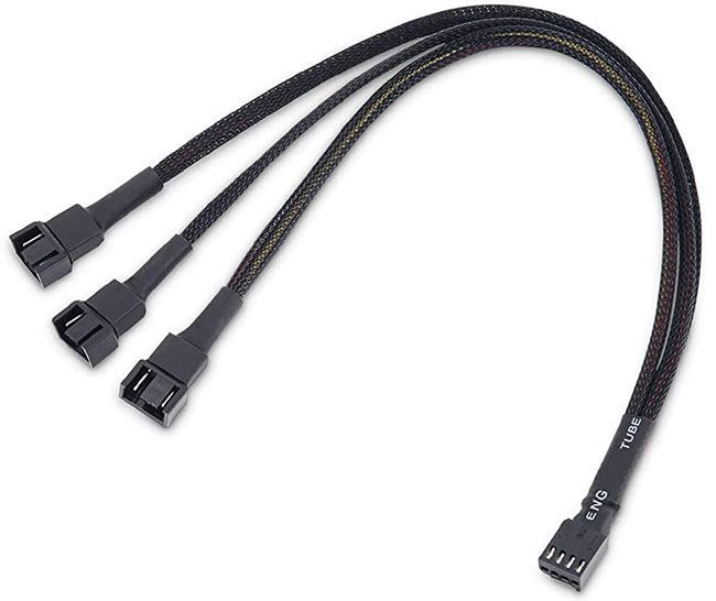 Cable Matters 3 Way 4-Pin PWM Fan Splitter Cable