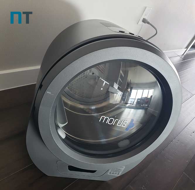 Morus Zero Vacuum Tumble Dryer Dries Clothes in 15 Minutes