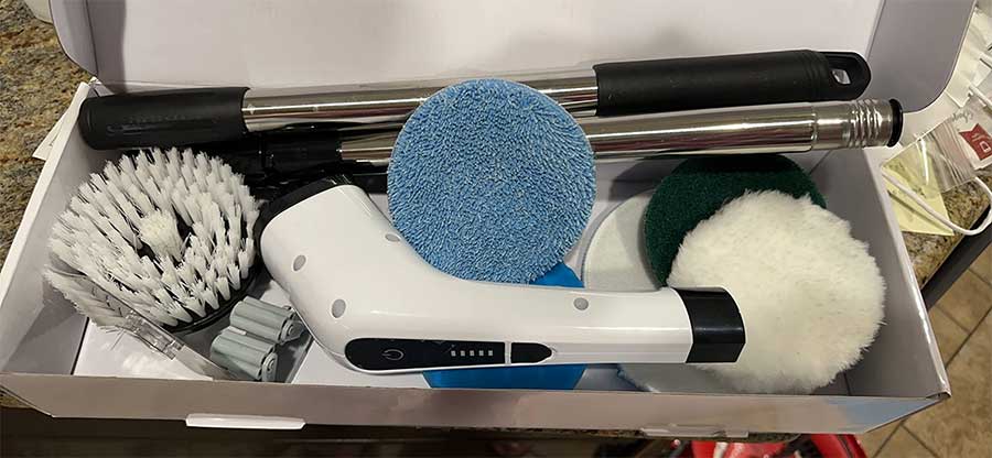 Bomves Cordless Spin Scrubber