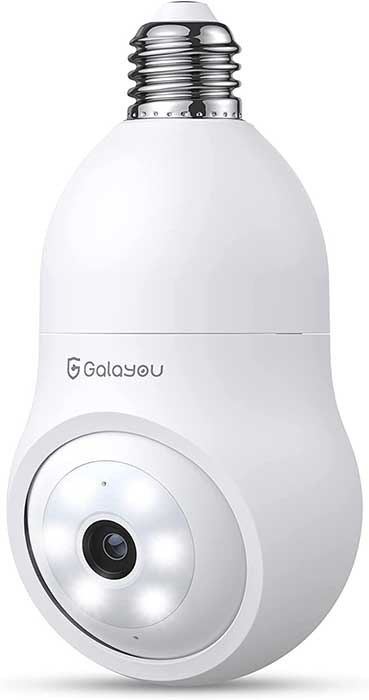 GALAYOU 360 Light Bulb Security Camera