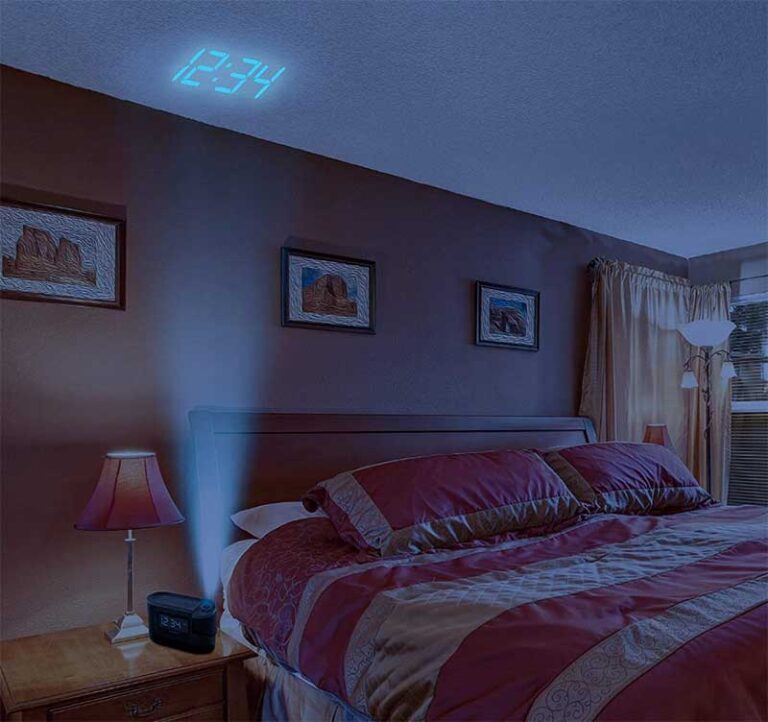 Best Projection Alarm Clocks To Display Time On A Wall Or Ceiling (2023)