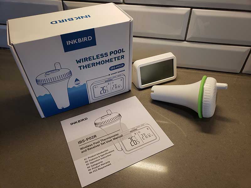 Inkbird Pool Thermometer IBS-P02R Review - SmartHomeScene