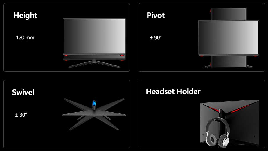 INNOCN-27-inch-Gaming-Monitor-adjustments