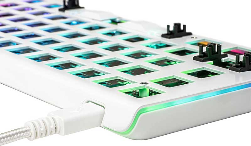 KINESIS Gaming TKO Mechanical Keyboard Barebones Kit